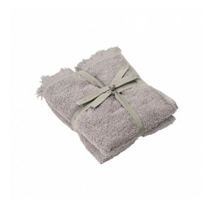 Svetlo šedé bavlnené uteráky v sade 2 ks 30x50 cm FRINO - Blomus