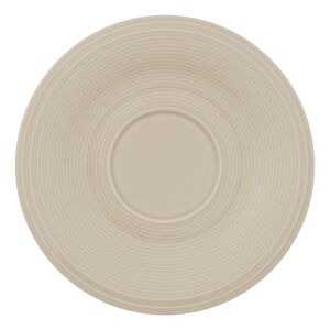 Bielo-béžový porcelánový tanierik Like by Villeroy & Boch, 15,5 cm