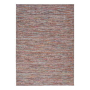 Tmavočervený vonkajší koberec Universal Bliss, 55 x 110 cm