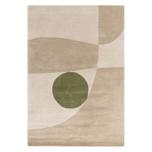 Béžový vlnený koberec 200x290 cm Reef – Asiatic Carpets