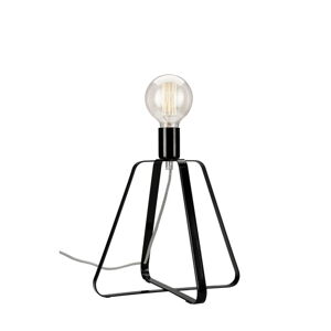 Čierna stolová lampa (výška  31 cm) Riccardo – LAMKUR