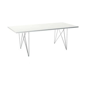 Biely jedálenský stôl Magis Bella, 200 x 90 cm