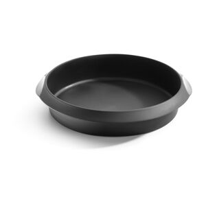 Čierna silikónová forma na pečenie Lékué, ⌀ 24 cm