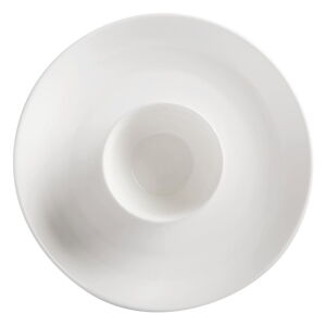 Biela porcelánová miska na omáčku Maxwell & Williams Chip&Dip