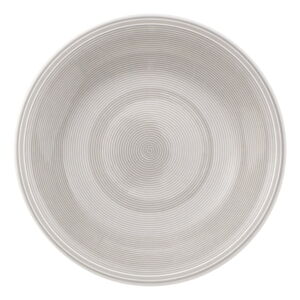 Bielo-sivý porcelánový hlboký tanier Like by Villeroy & Boch, 23,5 cm