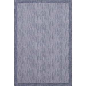 Tmavomodrý vlnený koberec 133x180 cm Linea – Agnella