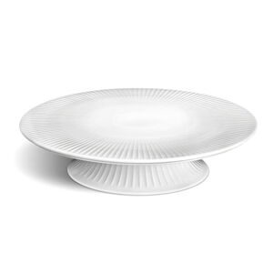 Biely porcelánový podnos na tortu Kähler Design Hammershoi Cake Dish, ⌀ 30 cm