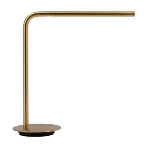 V zlatej farbe LED stolová lampa so stmievačom (výška  46 cm) Omni Table – UMAGE