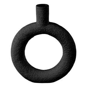 Čierna váza PT LIVING Ring