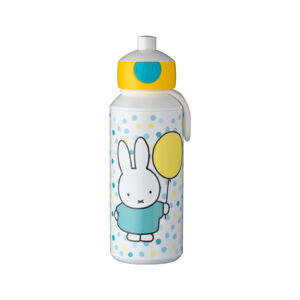 Detská fľaša na vodu Rosti Mepal Miffy Confetti, 400 ml