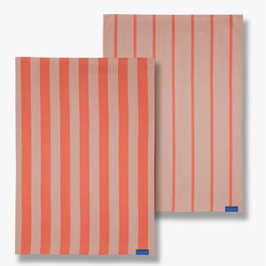 Bavlnené utierky v sade 2 ks 50x70 cm Stripes - Mette Ditmer Denmark