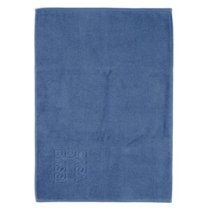 Modrá bavlnená kúpeľňová predložka Casa Di Bassi Basic, 50 × 70 cm