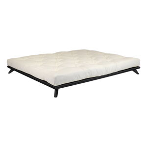 Posteľ Karup Design Senza Bed Black, 160 × 200 cm