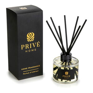 Tyčinkový difuzér Privé Home Black Wood, 120 ml