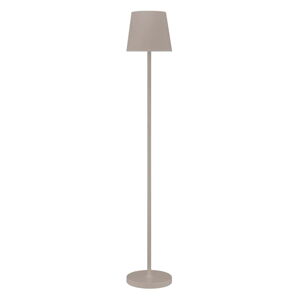 Béžová LED stmievateľná stojacia lampa (výška 135 cm) Dorian – Remember