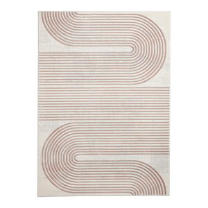 Ružový/svetlosivý koberec 120x170 cm Apollo – Think Rugs