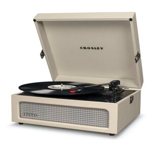 Béžový gramofón Crosley Voyager Dune