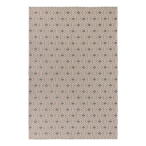 Béžovo-sivý bavlnený koberec Flair Rugs Bombax, 114 x 170 cm