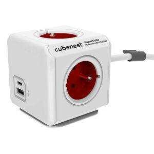 Rozbočovacia zásuvka PowerCube Extended USB – Cubenest