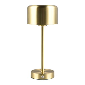 LED stolová lampa so stmievačom v zlatej farbe (výška  30 cm) Jeff – Trio