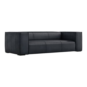 Čierna kožená pohovka 227 cm Madame - Windsor & Co Sofas