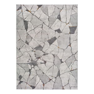 Sivý koberec Universal Berlin Marble, 133 x 190 cm