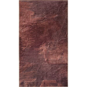 Vínový prateľný koberec 80x50 cm - Vitaus