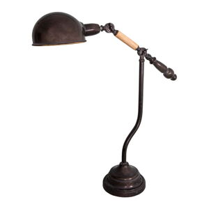 Hnedá stolová lampa (výška  67 cm) – Antic Line