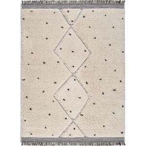 Béžový koberec Universal Horizon Dots, 76 x 150 cm