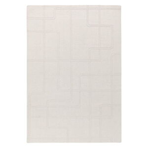 Krémovobiely ručne tkaný vlnený koberec 200x300 cm Ada – Asiatic Carpets