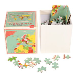 Detské puzzle Rex London World Map