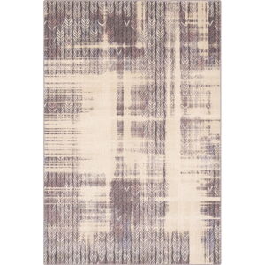 Béžový vlnený koberec 133x180 cm Braids – Agnella