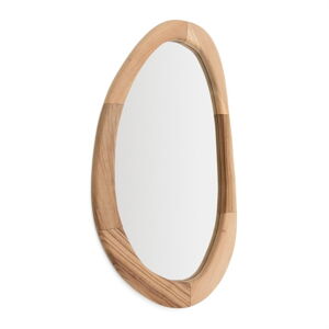Nástenné zrkadlo s dreveným rámom 60x107 cm Selem – Kave Home