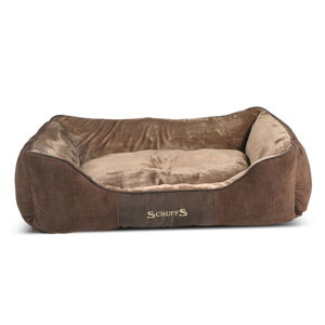 Hnedý plyšový pelech pre psa 70x90 cm Scruffs Chester XL – Plaček Pet Products