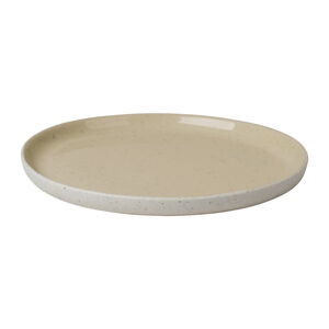 Béžový keramický dezertný tanier Blomus Sablo, ø 14 cm