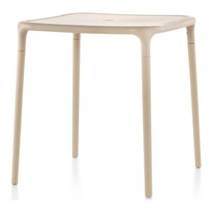 Béžový jedálenský stôl Magis Air, 65 x 65 cm