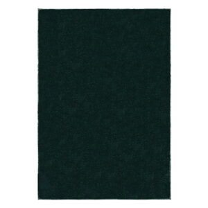 Tmavozelený koberec z recyklovaných vlákien 80x150 cm Sheen – Flair Rugs