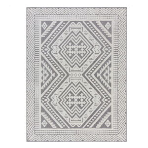 Sivý prateľný koberec zo ženilky 80x160 cm Jaipur – Flair Rugs