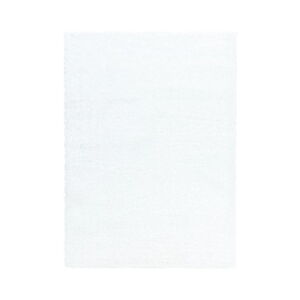Biely prateľný koberec 80x150 cm Pelush White – Mila Home
