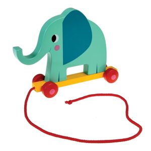 Drevená hračka Rex London Elvis The Elephant, dĺžka 18 cm