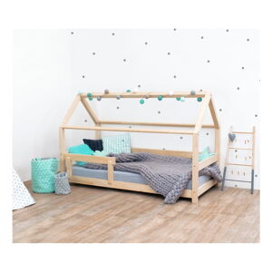Detská posteľ s bočnicami zo smrekového dreva Benlemi Tery, 90 × 200 cm