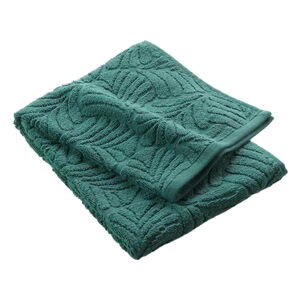 Zelený froté bavlnený uterák 50x90 cm Madeira – douceur d'intérieur
