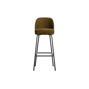 Zamatová barová stolička v bronzovej farbe 103 cm Vogue – BePureHome
