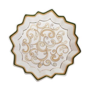 Biely porcelánový tanier ø 23.5 cm Vassoio - Brandani