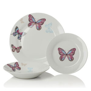 12-dielny porcelánový set riadu Sabichi Mariposa