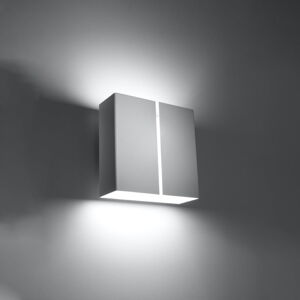 Biele nástenné svietidlo Split – Nice Lamps