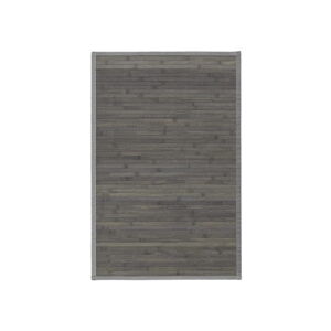 Sivý bambusový koberec 60x90 cm – Casa Selección