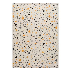 Biely koberec Universal Adra Punto, 57 x 110 cm