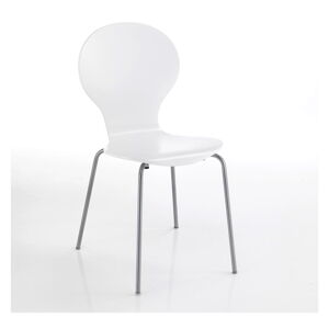 Biele jedálenské stoličky v súprave 2 ks Baldi - Tomasucci