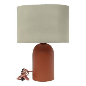 Hnedá/béžová stolová lampa (výška  41,5 cm) – Antic Line